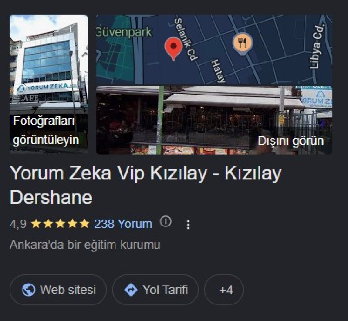 KIZILAYIN EN İYİ DERSHANESİ OLMAKTAN ONUR DUYUYORUZ